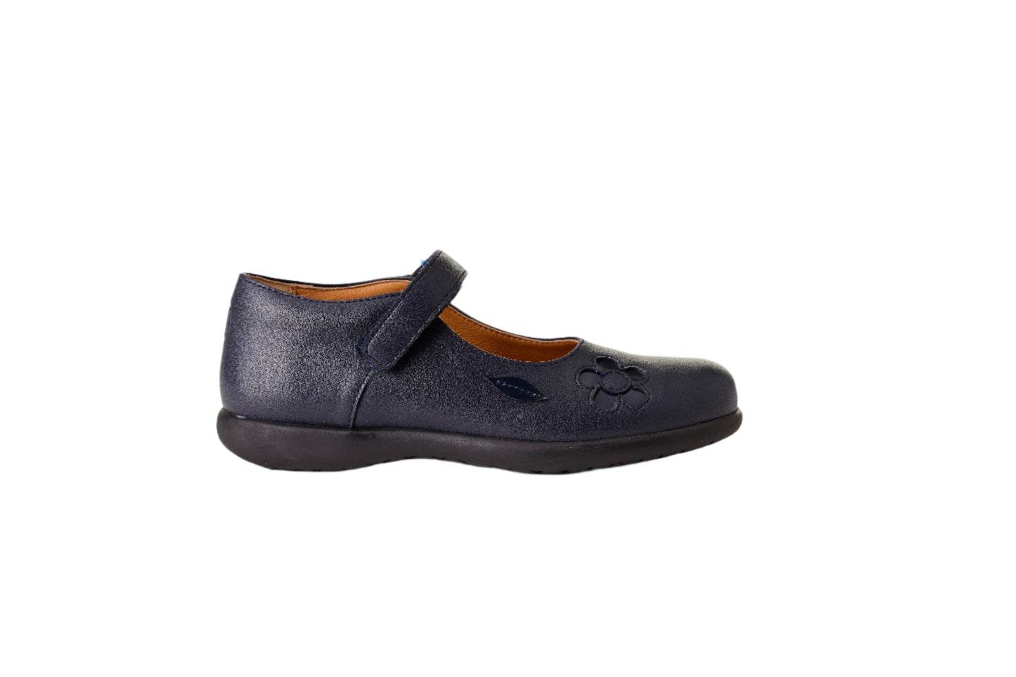 NDSANNA - Ballerines en cuir recyclé marine