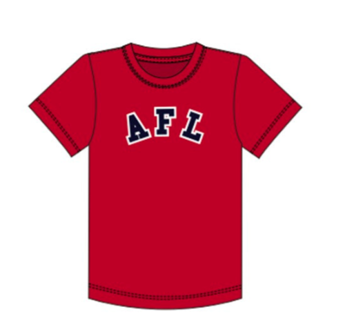 FL1102R - T-Shirt de sport rouge dry-fit