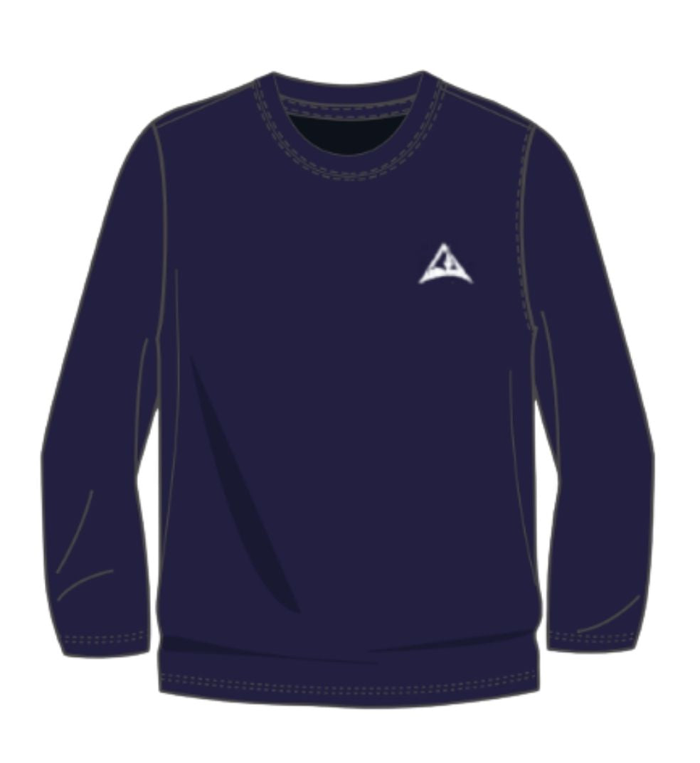 MJ4000 - Molleton marine col rond unisexe