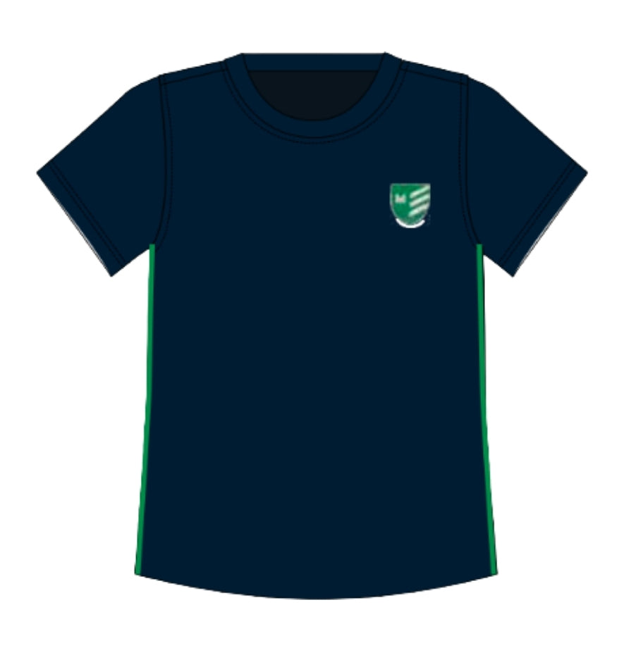 MZ1102N - T-shirt de sport marine dry fit