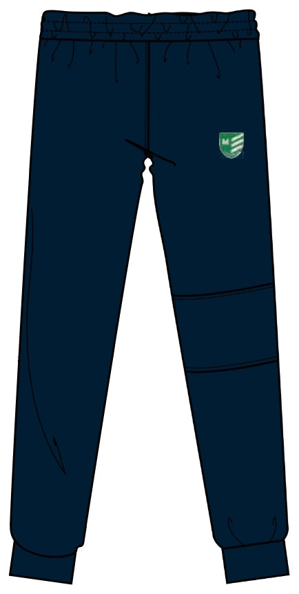 MZ198C - Pantalon marine a genoux doublés