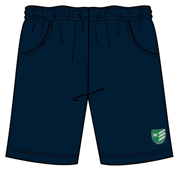MZ195 - Short de sport marine unisexe (Disponible année scolaire 2025-2026)
