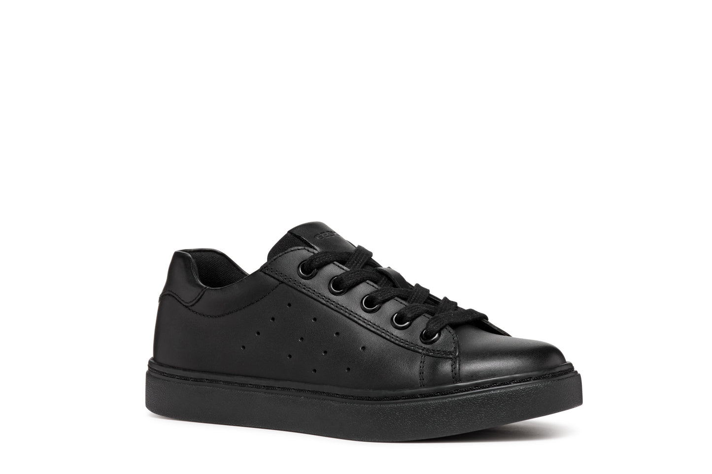MODNASHIK - Sneakers en cuir noir GEOX (Disponible année scolaire 2025-2026)