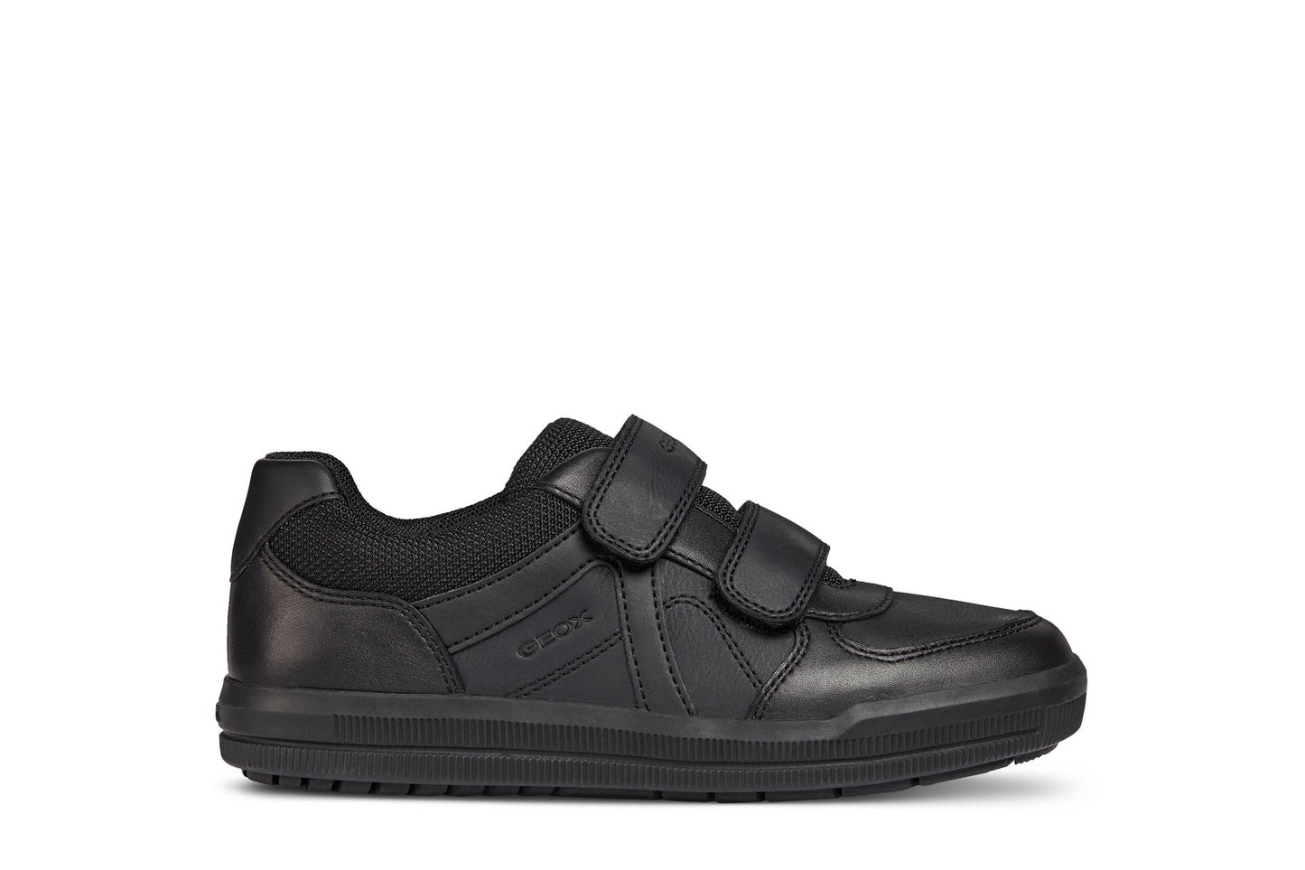 MODARZACH - Sneakers en cuir noir GEOX (Disponible pour année scolaire 2025-2026)