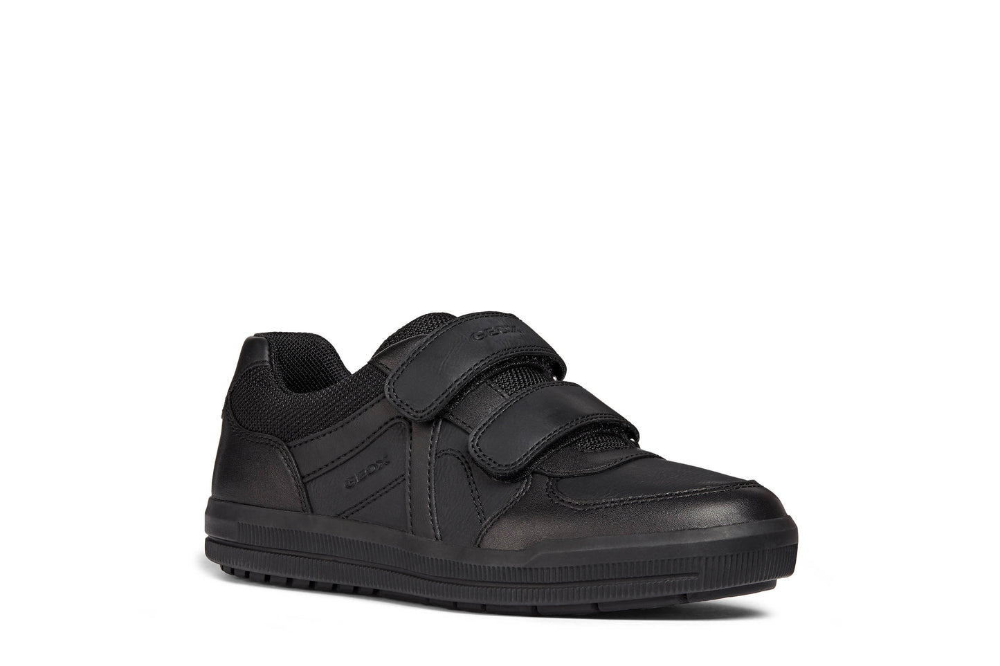 MODARZACH - Sneakers en cuir noir GEOX (Disponible pour année scolaire 2025-2026)