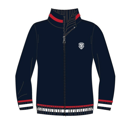 EMC54 - Veste marine avec fermeture éclair