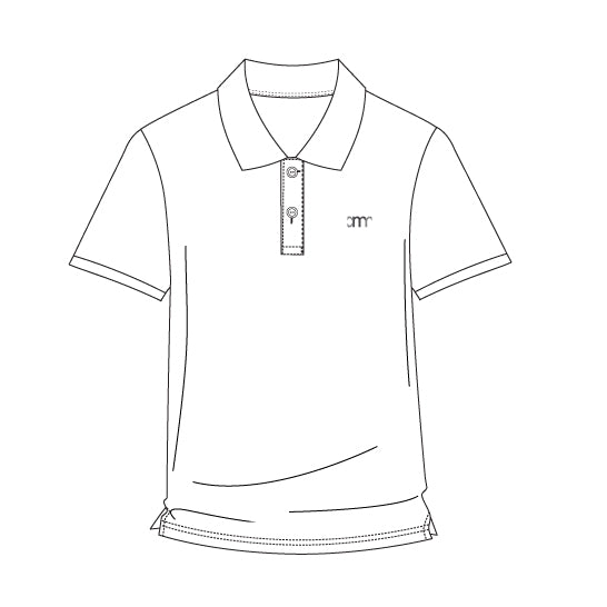 CMR602 - Polo blanc manches courtes