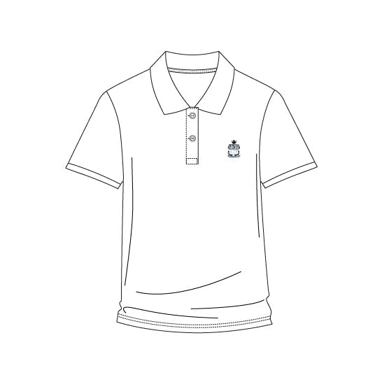 MJ602 - Polo blanc manches courtes