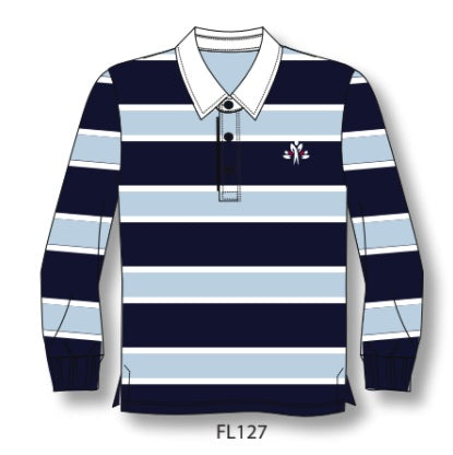 FL127 - Polo rugby manches longues