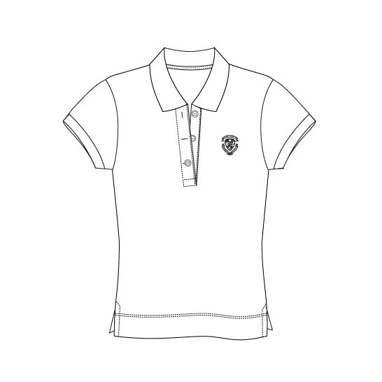 MC506 - Polo blanc semi-ajusté manches courtes