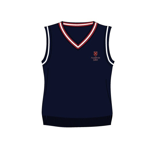 AJ114 - Débardeur marine encolure en V