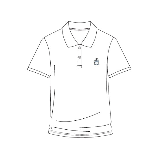 MJ602 - Polo blanc manches courtes