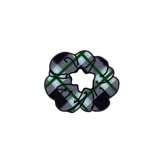 MZ410 - Élastique à cheveux tartan