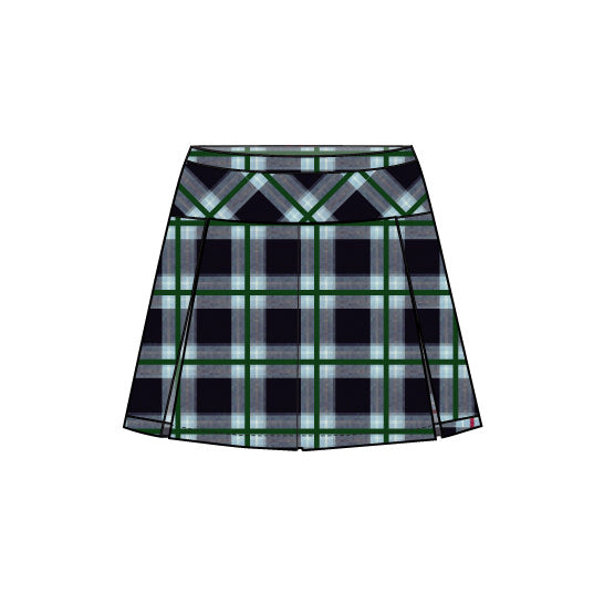 MZ6051T - Jupe tartan (4 ans, maternelle a 6ieme année)