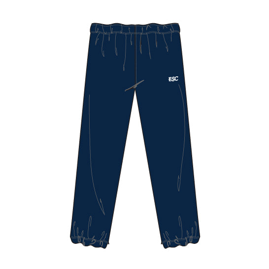 ESC18200B - Pantalon de sport marine ouaté junior