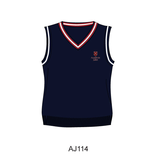 AJ114 - Débardeur marine encolure en V
