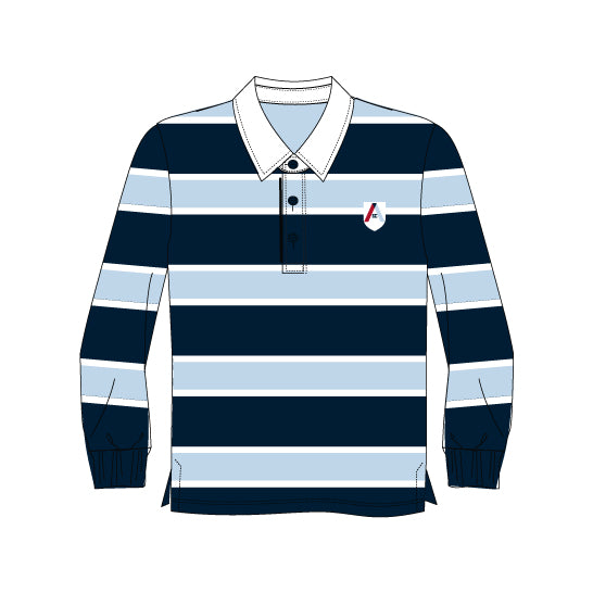 ASC127 - Polo rugby manches longues