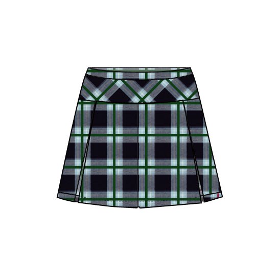MZ6051T - Jupe tartan (4 ans, maternelle a 6ieme année)