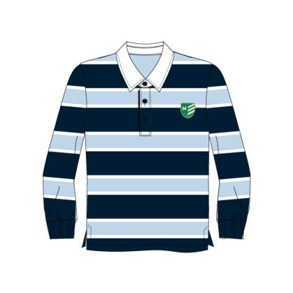 MZ127 - Polo rugby manches longues