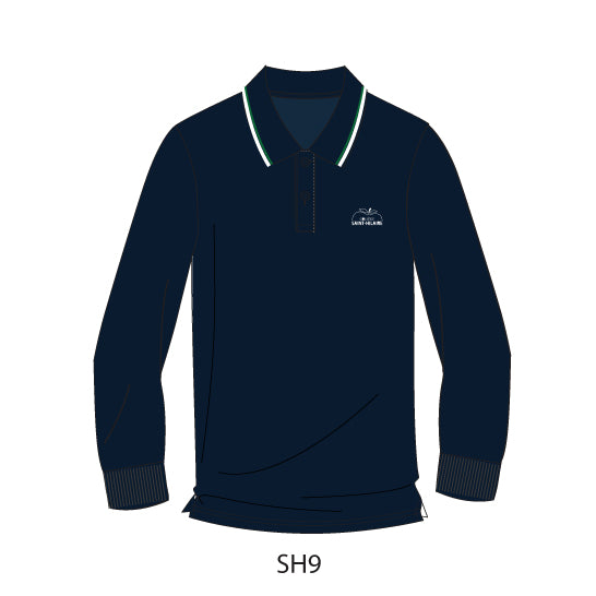 SH9 - Polo marine manches longues