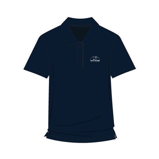 SH610 - Polo marine manches courtes dry-fit
