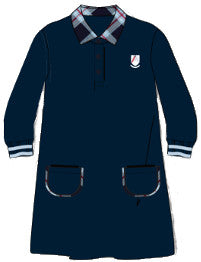 ASC128 - Robe marine manches longues (petite enfance et préscolaire)