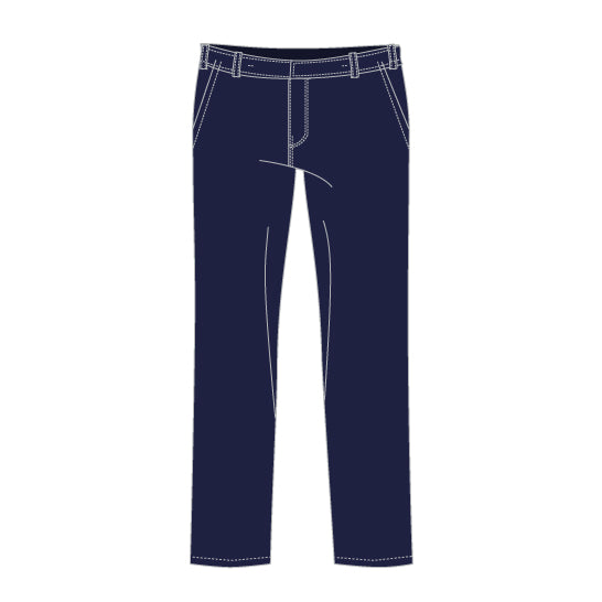 MOD31603 - Pantalon chino marine
