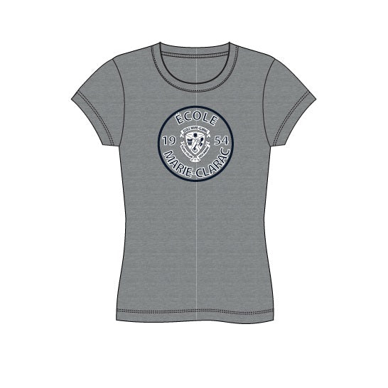 MC508 - T-shirt de sport gris dry-fit