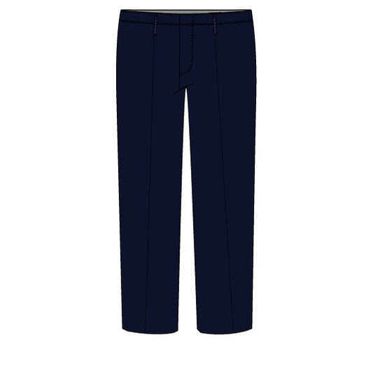 MOD31803 - Pantalon marine avec boutons intérieurs